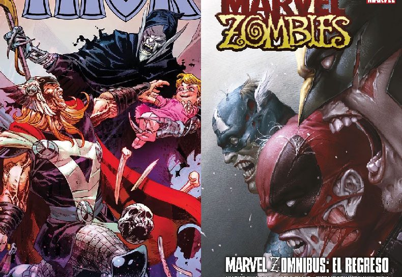 Marvel Deluxe. Thor de Donny Cates 3 y Marvel Omnibus. Marvel Zomnibus: el regreso